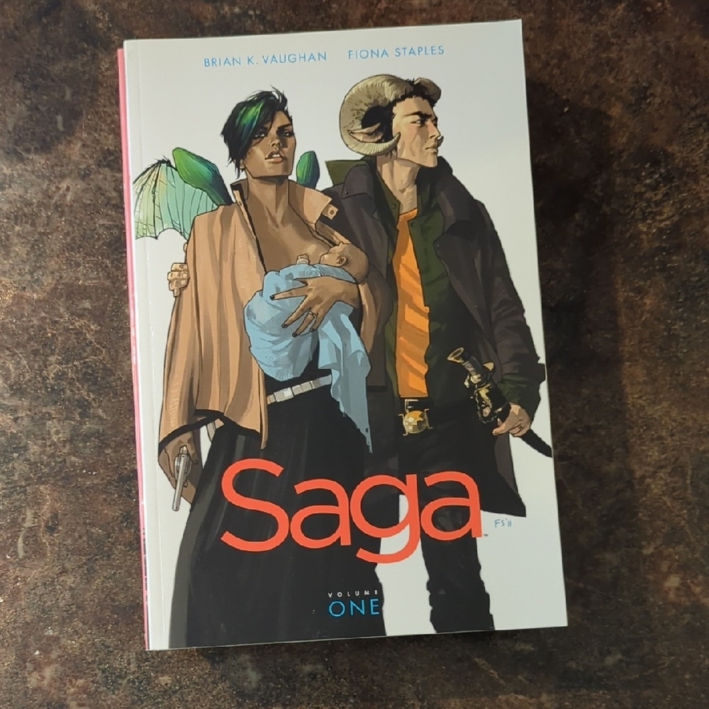 Saga Graphic Novel Volumes 1 - 8